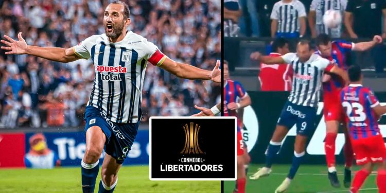 La reacción de Conmebol tras el primer gol de Hernán Barcos con Alianza Lima en la Libertadores