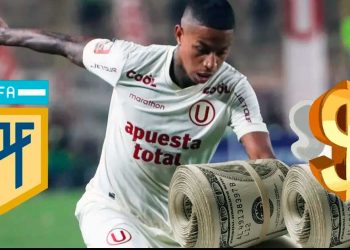 Lo siguen de la Liga Argentina y el dineral que ganaría la U por vender a Andy Polo