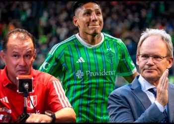 Mientras Reynoso se rendía a los pies de Ruidíaz, lo que dice el DT de Seattle Sounders