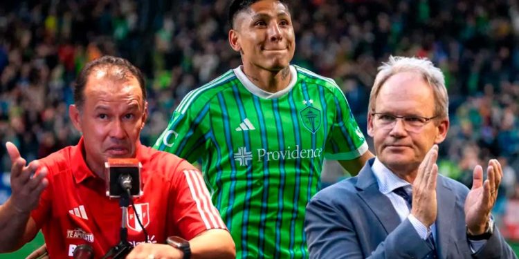 Mientras Reynoso se rendía a los pies de Ruidíaz, lo que dice el DT de Seattle Sounders