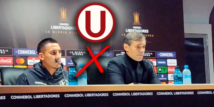 Se quedaron sin nada y así explicó Fabián Bustos el fracaso de la U en la Libertadores