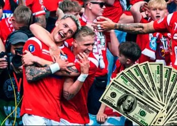 Tras salir campeón en Dinamarca, el valor de Oliver Sonne en el mercado de pases