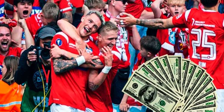 Tras salir campeón en Dinamarca, el valor de Oliver Sonne en el mercado de pases