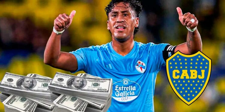 El salario que le esperaría a Renato Tapia en Boca Juniors tras su paso por Celta de Vigo
