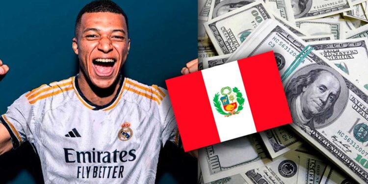 Mientras Mbappé cobrará €15 millones en Real Madrid, el peruano que más gana en el exterior