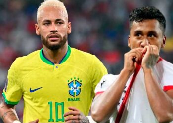 Mientras Neymar Jr. visita la concentración de Brasil, lo que hace Tapia tras ser borrado de Perú
