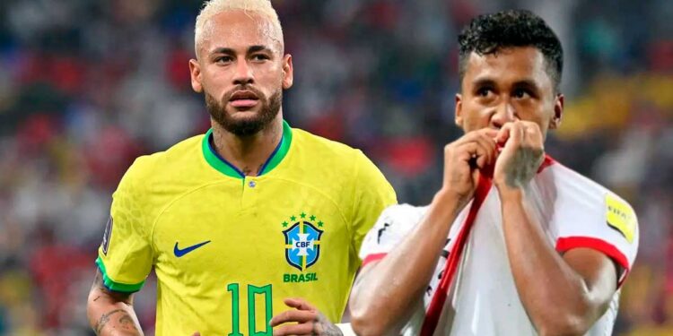 Mientras Neymar Jr. visita la concentración de Brasil, lo que hace Tapia tras ser borrado de Perú