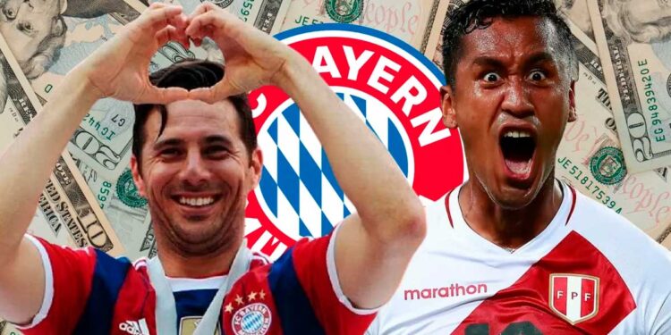 Mientras Pizarro ganaba 5 millones, lo que Tapia podría ganar en Bayern Múnich