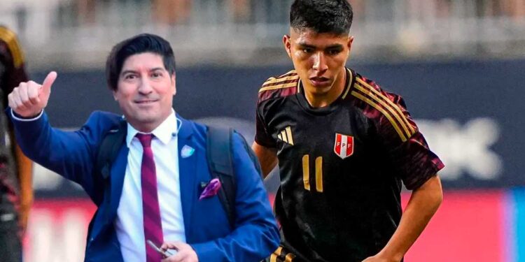 Mientras muchos dicen que no rinde en la Bicolor, así se rindió Iván Zamorano ante Piero Quispe