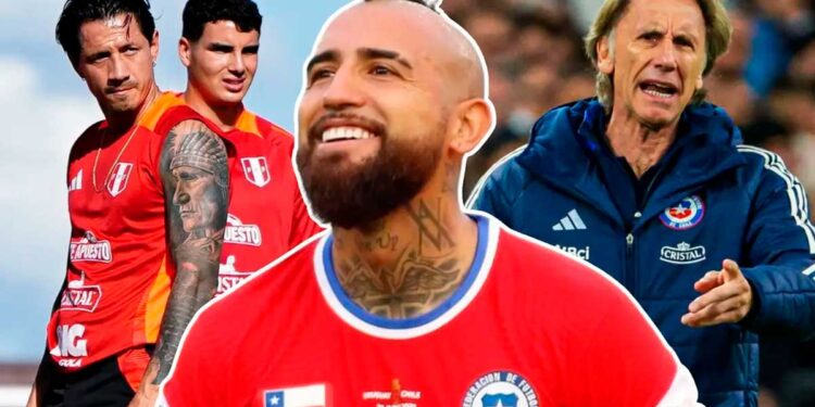 No lo llamaron a la Copa América, ahora Vidal se burla de Perú y apunta a Gareca