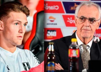 Oliver Sonne y la impactante publicación tras no sumar minutos en el Perú vs Paraguay