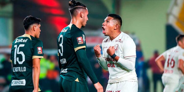 Edison Flores casi se va a las manos con jugador de Alianza Lima tras gritar gol de la U