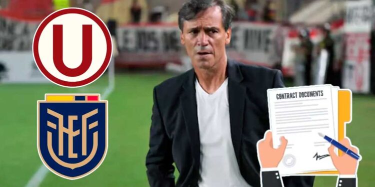 Lo que tendría que suceder para que Fabián Bustos cambie a la U por la Selección de Ecuador