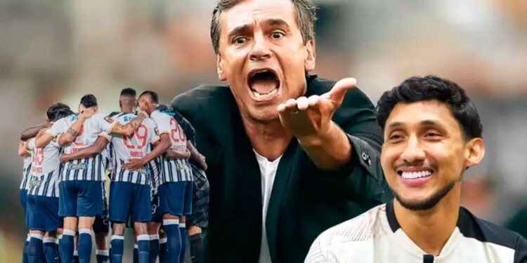 Mientras Bustos se quejaba de Alianza, lo que hacía Christofer Gonzáles al ser borrado de la ‘U’