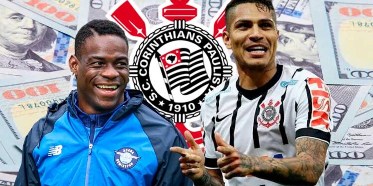 Mientras Guerrero ganaba 6 millones, lo que ganaría Balotelli en el Corinthians