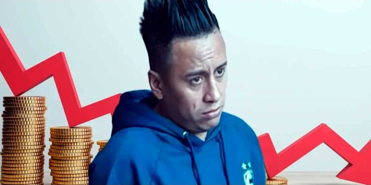 De valer 5 millones, la cotización de Christian Cueva ante tanto escándalo