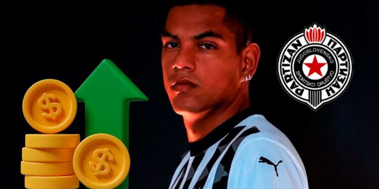 El valor de Joao Grimaldo tras dejar Sporting Cristal y llegar al Partizán