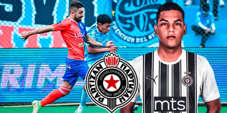 Mientras Cristal hacía trizas a Mannucci, lo que hizo Joao Grimaldo en el Partizán de Belgrado