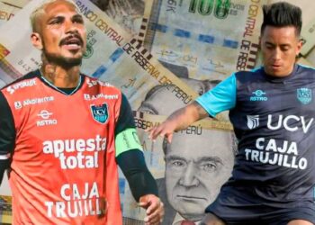 Mientras Paolo Guerrero ganaba 130 mil, lo que ganaría Christian Cueva en la UCV