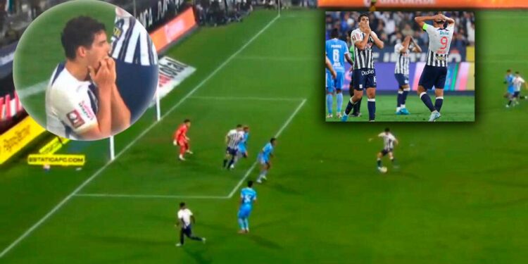 ¡Era el triunfo de Alianza Lima! Matías Succar falló increíble gol frente al arco de ADT