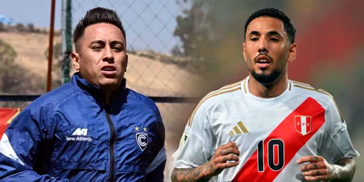 Christian Cueva y el sorpresivo mensaje a Sergio Peña tras el partido ante Colombia