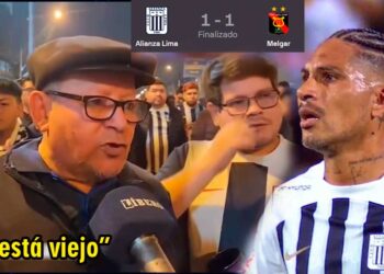 Hinchas de Alianza Lima decepcionados de Paolo Guerrero: “No está en forma”