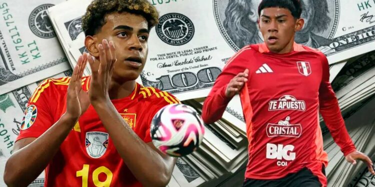 Mientras Lamine Yamal vale 120 millones, la cotización de Maxloren al llegar a la Bicolor