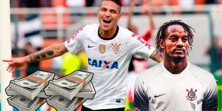 Mientras Paolo Guerrero cobraba $360 mil en Corinthians, el salario que tendría André Carrillo