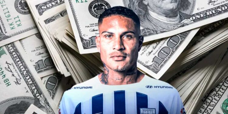 Mientras en Vallejo ganó 130 mil, el sueldo de Paolo Guerrero en Alianza Lima