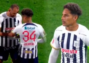 Paolo Guerrero le dio una enorme alegría a César Vallejo tras su debut en Alianza Lima