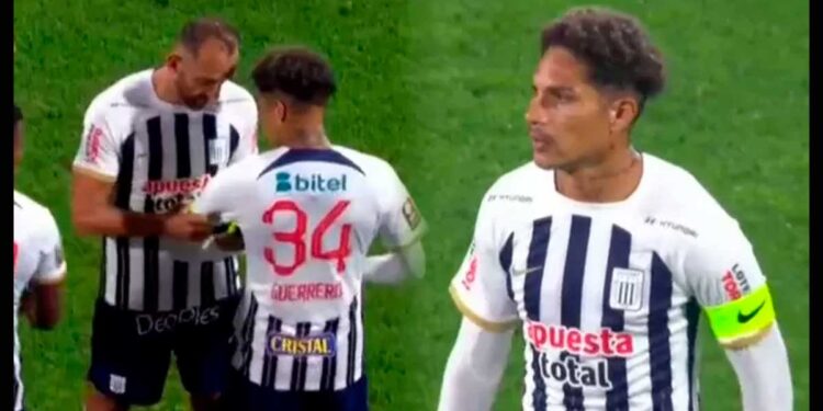 Paolo Guerrero le dio una enorme alegría a César Vallejo tras su debut en Alianza Lima