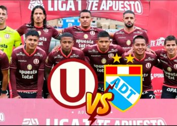 El poderosos 11 de Universitario para golear a ADT de Tarma en el Estadio Monumental