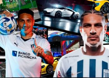 En Ecuador conducía un carro de $35 mil, el auto que tiene Paolo Guerrero en Perú