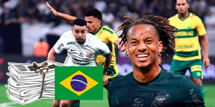 ¿Mejor que Rodri? La reacción de la prensa brasileña al juego de André Carrillo en el Cuibá vs Corinthians