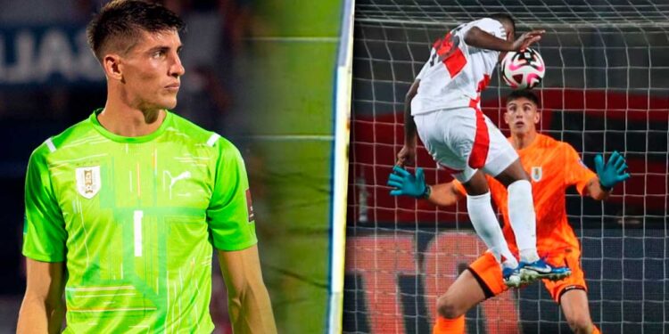 Sergio Rochet, arquero de Uruguay, reveló por qué no hizo nada en el gol de Miguel Araujo y justificó su blooper