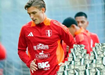 Oliver Sonne fue titular con Perú y este es su nuevo valor en el mercado de pases