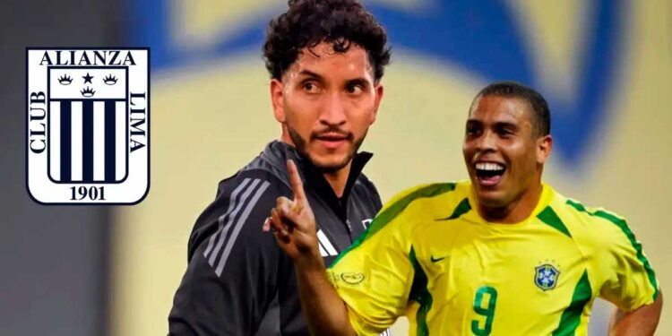 Ahora que llegaría a Alianza, el día que Jean Pierre Archimbaud posó al lado de Ronaldo Nazário