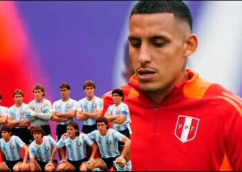 Mientras en Perú lo hacen leña, así se rindió un campeón del mundo con Argentina ante Valera