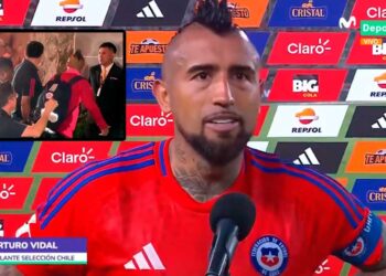 Lo que dijo Arturo Vidal tras no ganar a Perú pese a su dura advertencia a un hincha peruano