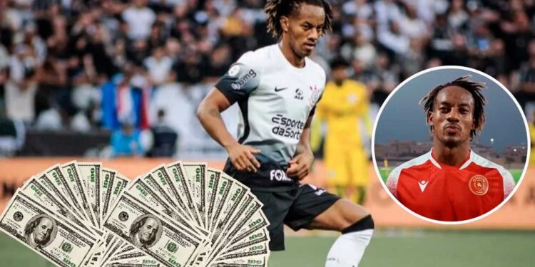 Mientras en Arabia ganaba $6 millones, el salario de André Carrillo en Corinthians de Brasil