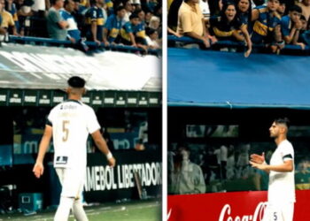 Filtran inédita reacción de Carlos Zambrano tras cruce con hinchas de Boca Juniors en La Bombonera