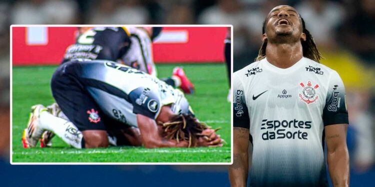 André Carrillo rompió en llanto tras la eliminación de Corinthians de la Libertadores | VIDEO
