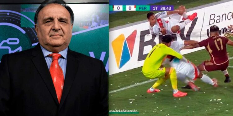 Exárbitro FIFA reveló que no existió penal de Zambrano en el Perú vs Venezuela
