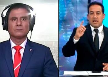 La pelea entre Toño Vargas y Óscar del Portal por el partido Perú vs Bolivia