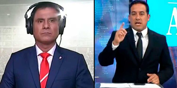 La pelea entre Toño Vargas y Óscar del Portal por el partido Perú vs Bolivia