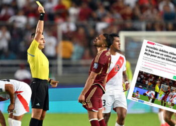 Medio chileno acusó al árbitro de Perú vs Venezuela de perjudicar a ‘La Roja’: “Lo deja peor”