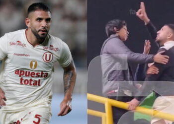 Di Benedetto se enfrentó a hinchas de Universitario tras derrota: “Dos vueltas dimos, hijo de pu…”