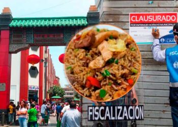 Cierran 5 chifas en Barrio Chino porque encontraron excremento de ratas y comida malograda