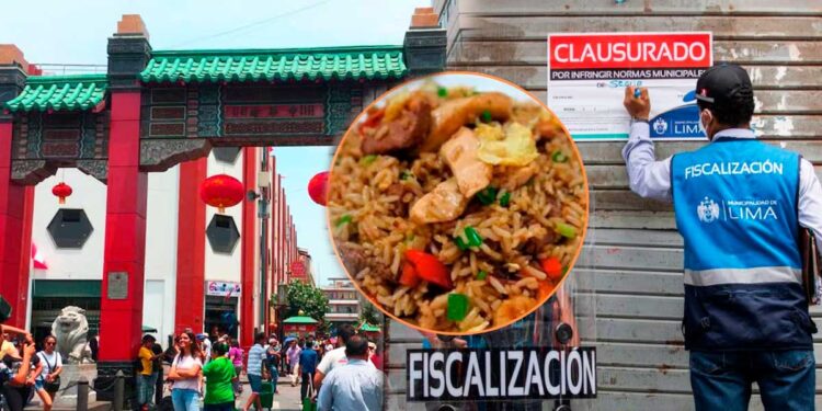 Cierran 5 chifas en Barrio Chino porque encontraron excremento de ratas y comida malograda