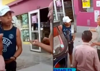Pasajeros enfrentan a extorsionador que acosaba a chofer de bus en San Martín de Porres: “Estamos hartos”
